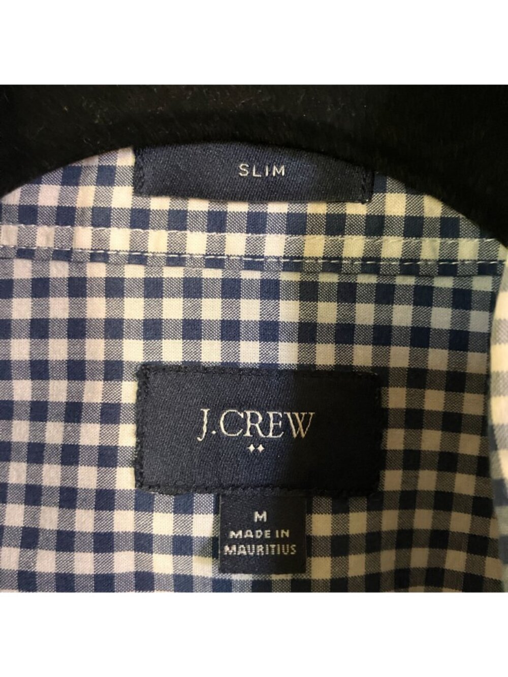J.Crew Mens Vintage Y2K (3 SET) Slim Fit Check Plaid Shirts Medium Blue SP EXC - Picture 5 of 12